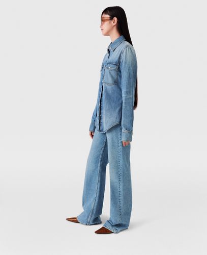 Chemise en denim delave vintage, , , Taille: XS - Stella McCartney - Modalova