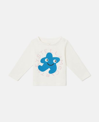 Haut graphique a manches longues avec etoile, , Taille: 9m - Stella McCartney - Modalova