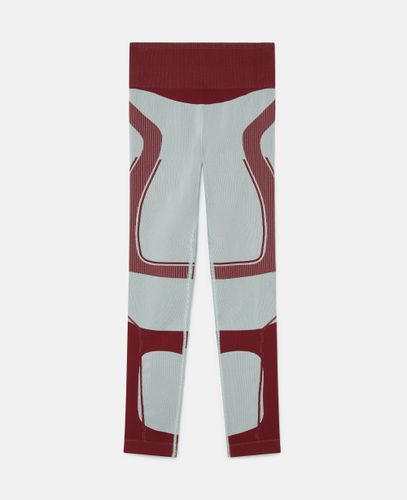 Legging sans coutures TrueNature, , Vert d'eau clair/, Taille: M - Stella McCartney - Modalova
