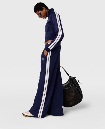 Pantalon de jogging a double rayure avec taille elastique, , , Taille: S - Stella McCartney - Modalova