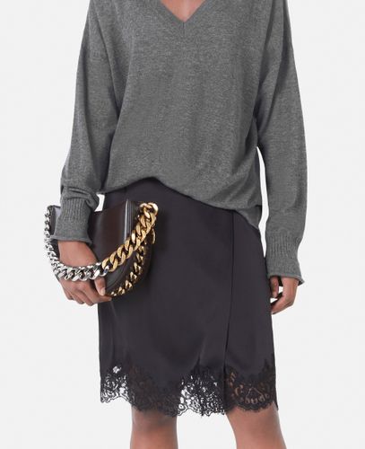 Pull a col en V et manches longues, , , Taille: S - Stella McCartney - Modalova