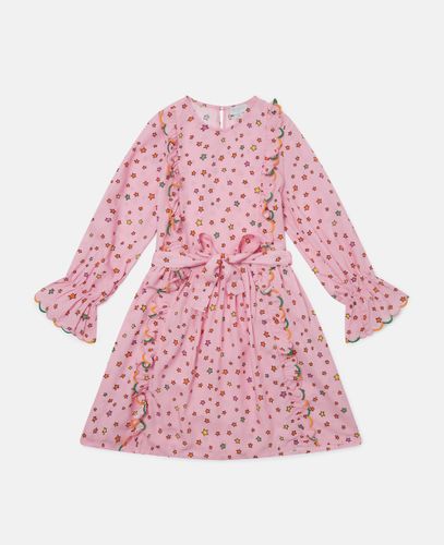 Robe a manches longues avec imprime etoile, , Taille: 6 - Stella McCartney - Modalova