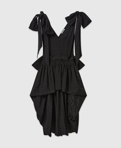 Robe midi volantée moirée, , Taille: 40 - Stella McCartney - Modalova