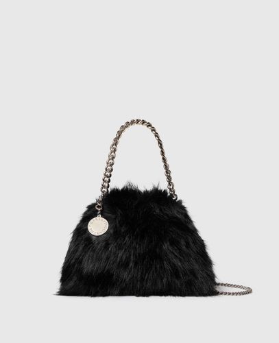 Mini cabas à cordon de serrage en peluche Falabella - Stella McCartney - Modalova