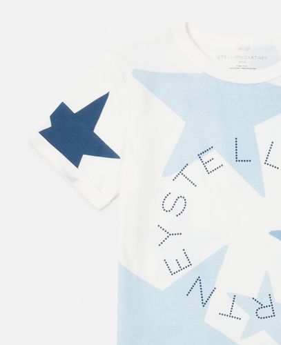 T shirt imprime etoile avec logo Stella, , Taille: 8 - Stella McCartney - Modalova
