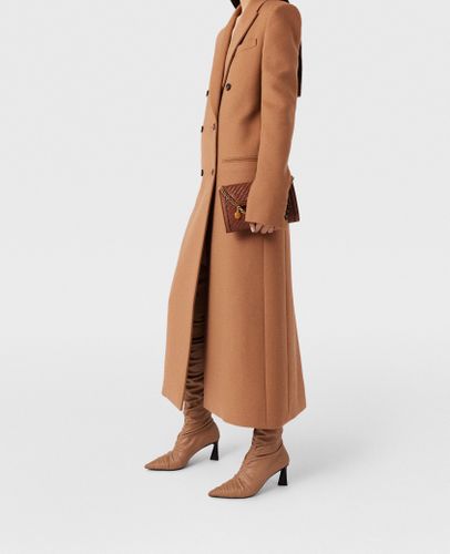 Manteau long croise en laine, , , Taille: 38 - Stella McCartney - Modalova