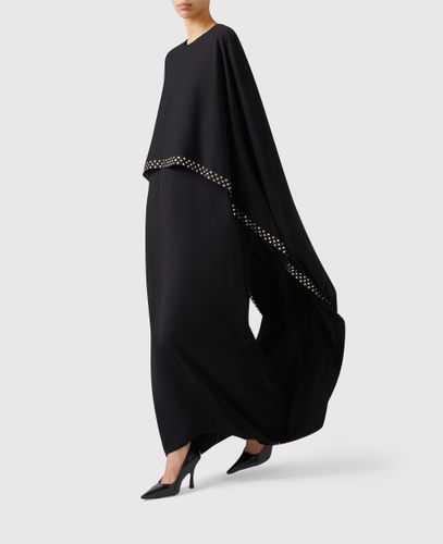 Robe cape de soiree avec cristaux sans plomb, , , Taille: 38 - Stella McCartney - Modalova