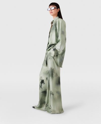 Pantalon a cordon de serrage avec imprime chevaux, , -, Taille: 38 - Stella McCartney - Modalova