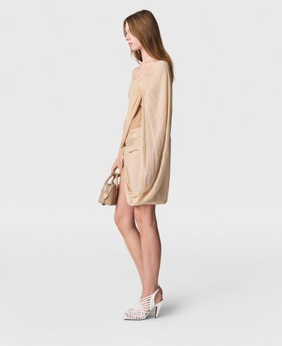Mini robe avec empiecements transparents fronces noues, , , Taille: 38 - Stella McCartney - Modalova