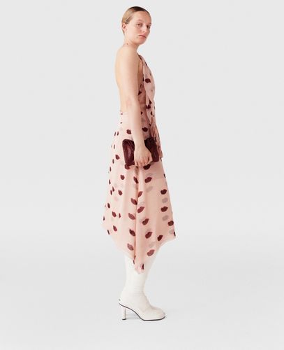 Robe midi sans manches imprime levres, , , Taille: 36 - Stella McCartney - Modalova