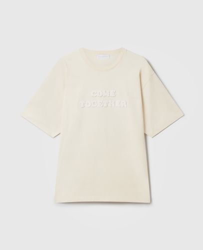 T shirt avec slogan Come together, , Taille: M - Stella McCartney - Modalova