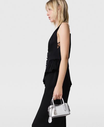 Robe midi avec col en v profond et empiecement a basque, , Taille: 34 - Stella McCartney - Modalova