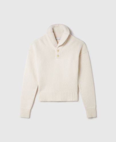 Pull à col châle en maille Spiber, , Taille: S - Stella McCartney - Modalova