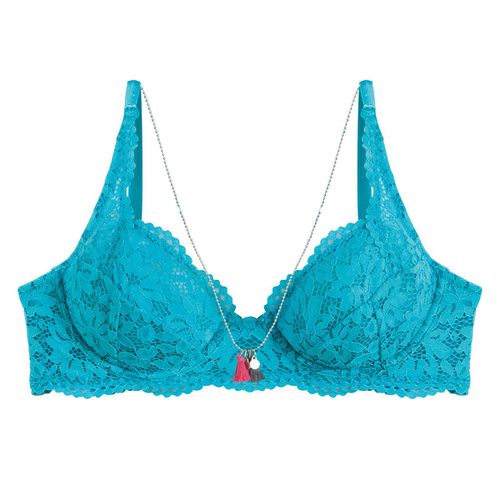 Soutien-gorge corbeille turquoise Eldorado - Pomm'Poire - Modalova