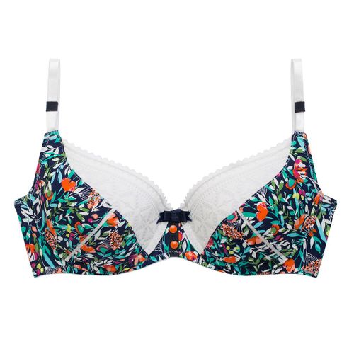 Soutien-gorge grand maintien ivoire Pâquerette - Pomm'Poire - Modalova