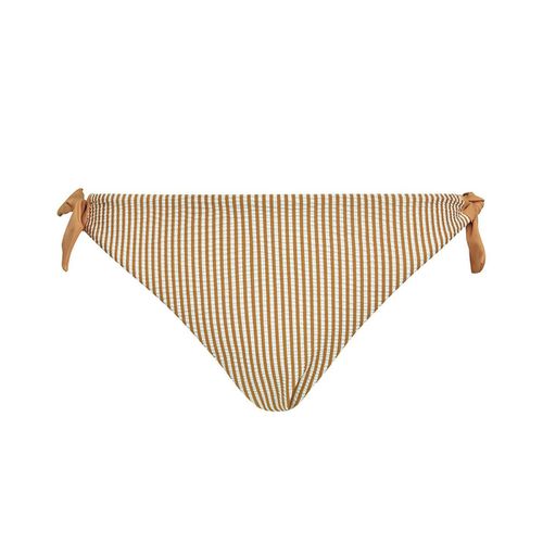 Slip de bain forme tanga marron Sable - Pomm'Poire - Modalova