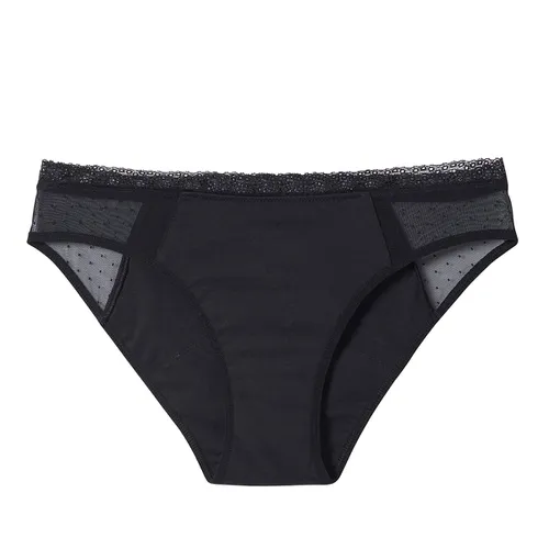 Culotte menstruelle noire Frida - Pomm'Poire - Modalova