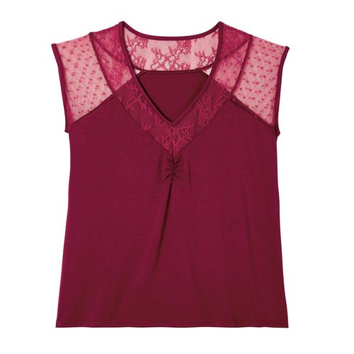 Top de pyjama bordeaux Nuit - Pomm'Poire - Modalova