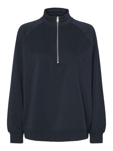 Pcchilli - Zip Partiel Sweat-shirt - Pieces - Modalova