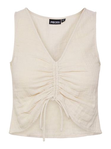 Pcmastina Coton Top Sans Manches - Pieces - Modalova