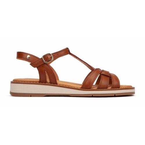 Sandales plates en cuir ROQUETAS W9B - Pikolinos - Modalova
