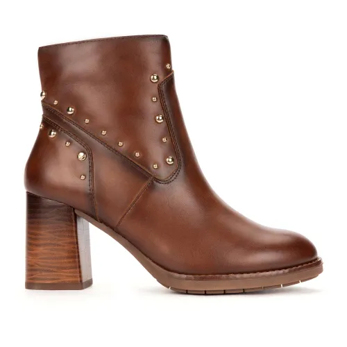 Bottines à talon en cuir PALENCIA W9U - Pikolinos - Modalova