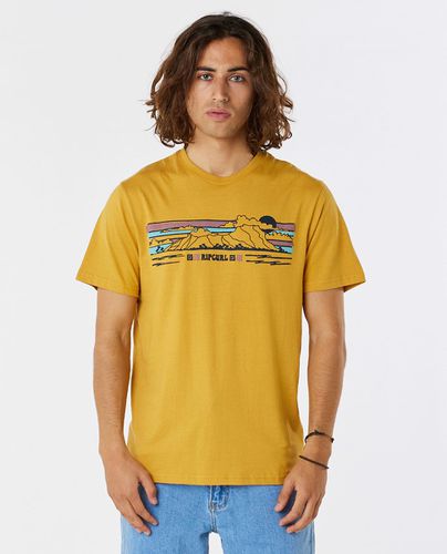 T-shirt manches courtes Down The Line Stripe - Rip Curl - Modalova