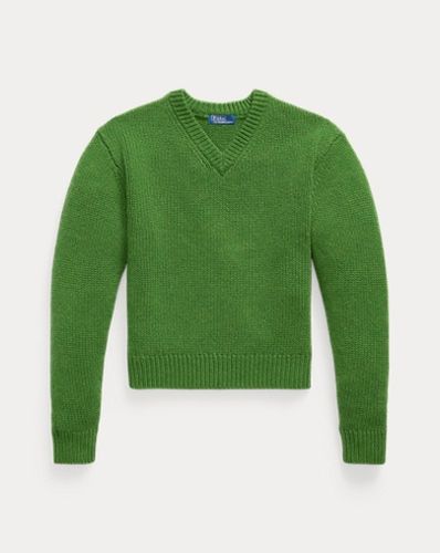 Pull col en V cachemire - Polo Ralph Lauren - Modalova