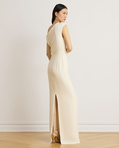 Robe asymétrique en cady stretch - Lauren - Modalova