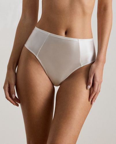 Culotte taille haute en satin - Lauren - Modalova