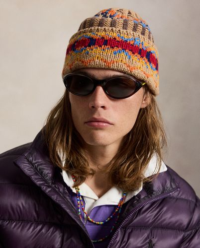 Bonnet Fair Isle en laine mélangée - Polo Ralph Lauren - Modalova