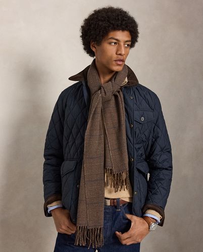 Écharpe prince-de-galles cachemire-laine - Polo Ralph Lauren - Modalova