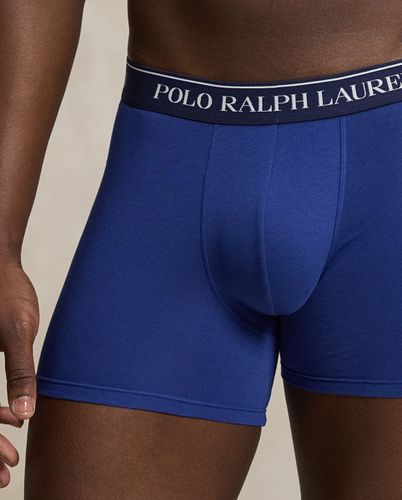 Lot de trois slips-boxers coton stretch - Polo Ralph Lauren - Modalova