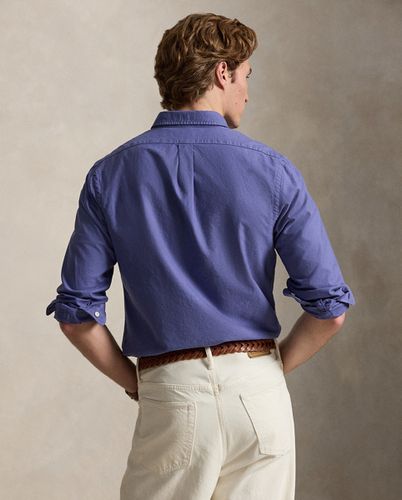 Chemise Oxford teinte en pièce Slim Fit - Polo Ralph Lauren - Modalova
