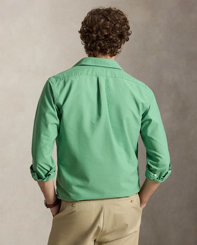 Chemise Oxford ajustée teinte en pièce - Polo Ralph Lauren - Modalova