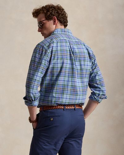 Chemise Oxford ajustée écossaise - Polo Ralph Lauren - Modalova