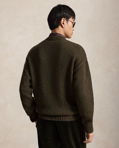 Pull col rond en laine mélangée - Polo Ralph Lauren - Modalova