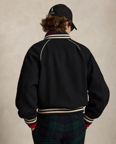 Veste laine à patch broderie bullion - Polo Ralph Lauren - Modalova