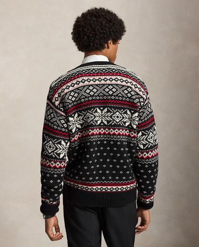 Pull brodé en laine - Polo Ralph Lauren - Modalova