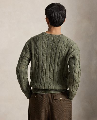Pull torsadé Relaxed Fit laine mélangée - Polo Ralph Lauren - Modalova
