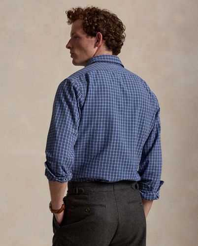 Chemise Oxford ajustée écossaise - Polo Ralph Lauren - Modalova