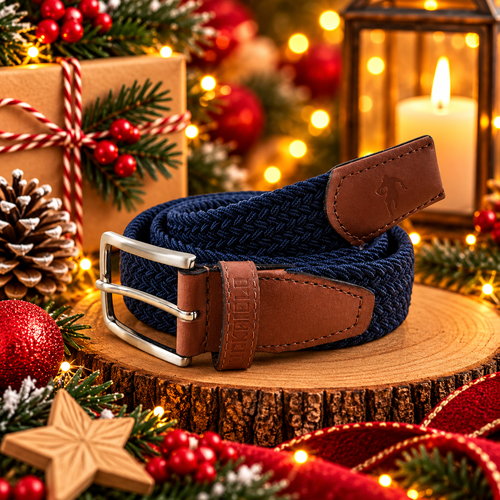 Ceinture extensible marine - Ruckfield - Modalova