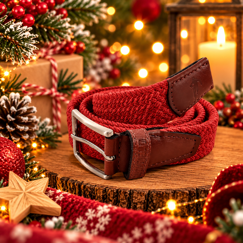 Ceinture extensible rouge - Ruckfield - Modalova
