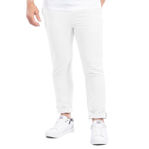 Pantalon en lin blanc - Ruckfield - Modalova