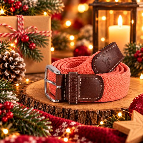 Ceinture extensible corail - Ruckfield - Modalova