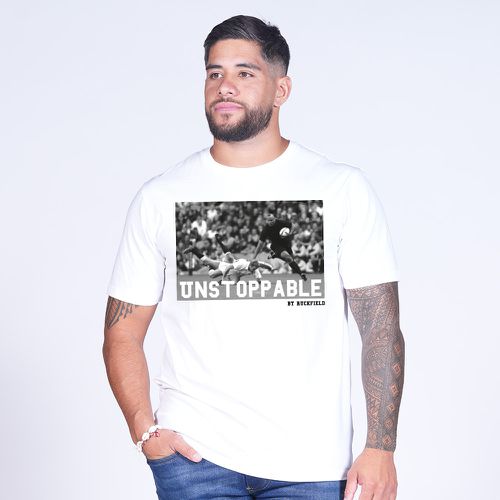 T-shirt avec sérigraphie Jonah Lomu - Ruckfield - Modalova