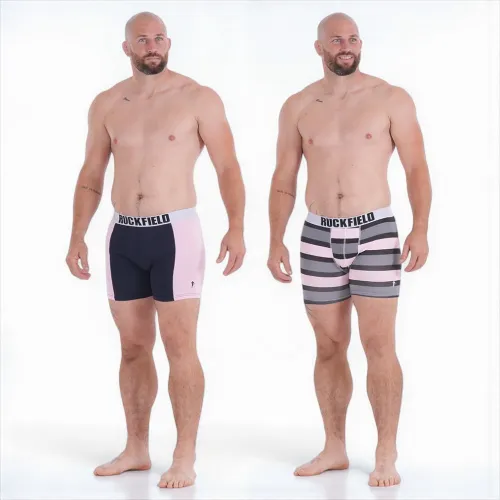 Lot de 2 boxers marine/ - Ruckfield - Modalova