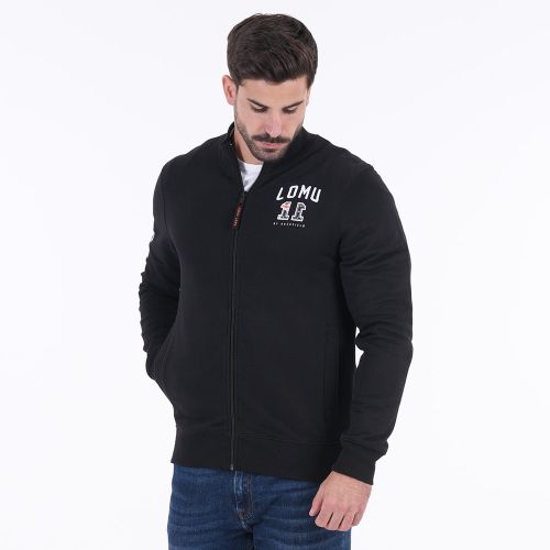 Sweat zippé noir Jonah Lomu by - Ruckfield - Modalova