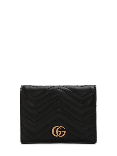 Portefeuille En Cuir Gg Marmont 2.0 - GUCCI - Modalova