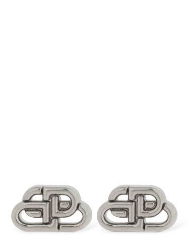 Clous D'oreilles À Logo Mini Bb Xs - BALENCIAGA - Modalova